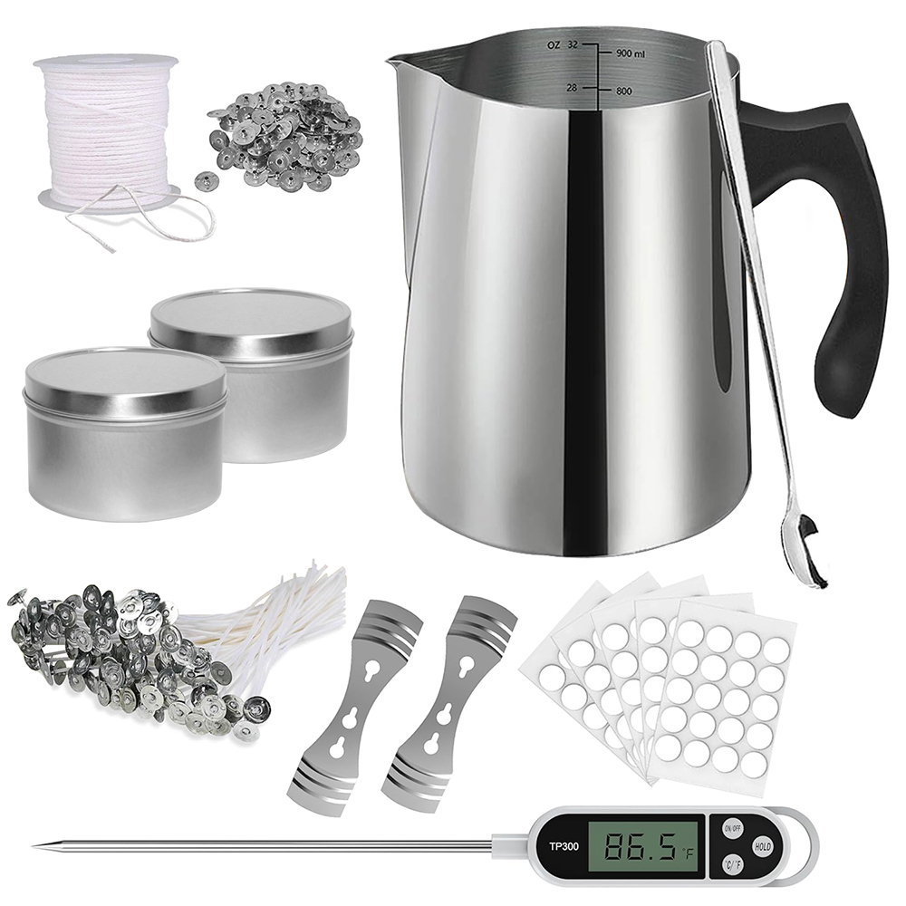 Candle Making Kit - Mum Yapımı Başlangıç Kiti Malzemeleri Dahil
