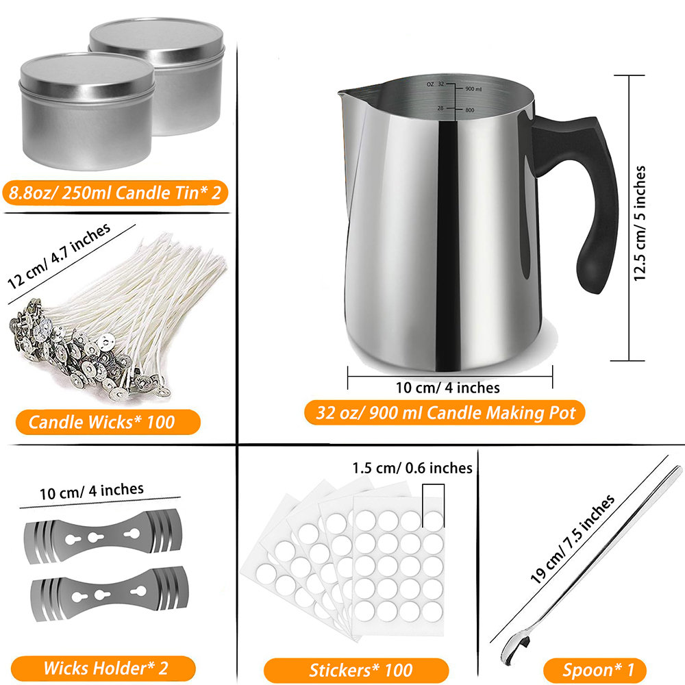Mum Yapımı Başlangıç Kiti Malz - Candle Making Kit incelemesi ve fiyatı
