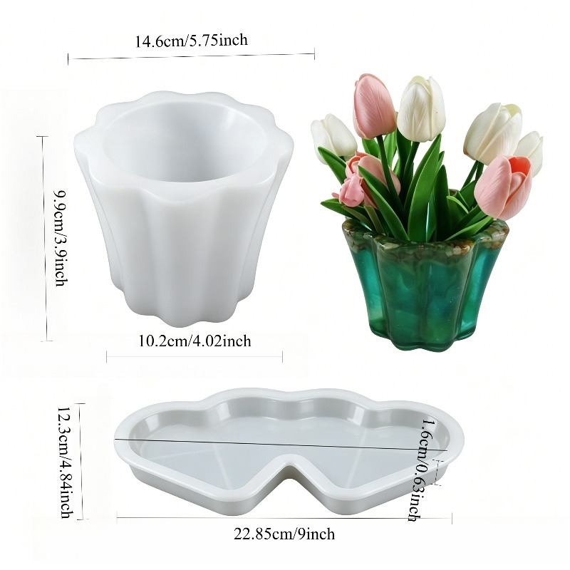 Mum Silikon Kalıbı, Dalgalı Da - Candle Molds incelemesi ve fiyatı