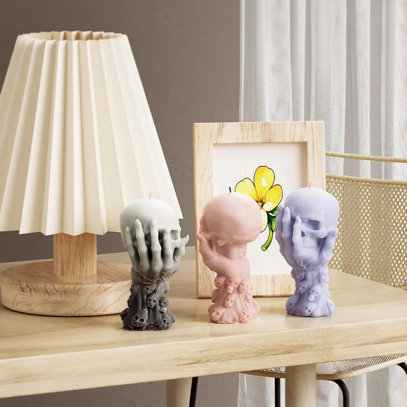 Son Model Halloween Kafatası M - Candle Molds incelemesi ve fiyatı