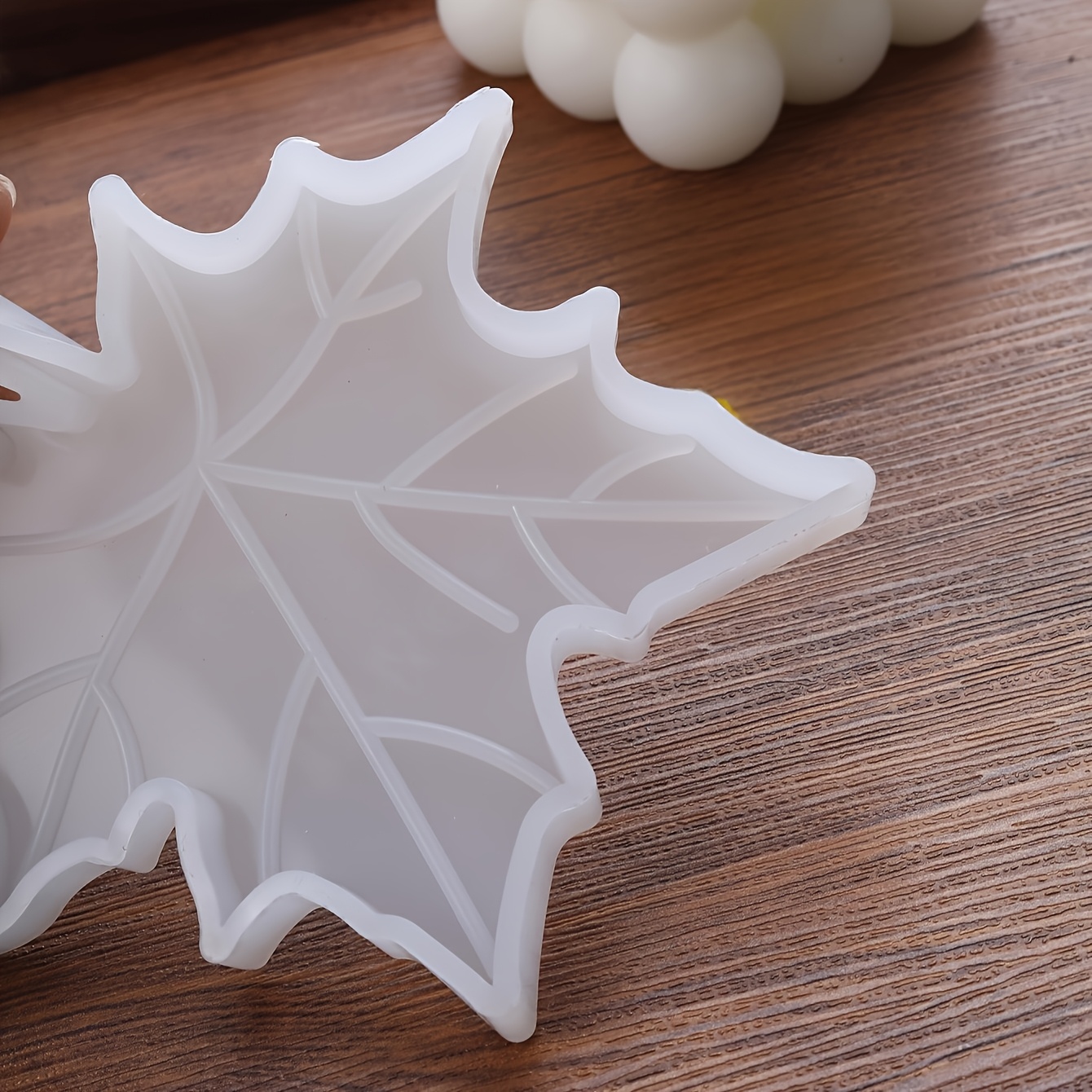 1PC Akçaağaç Yaprağı şekilli S - Candle Molds incelemesi ve fiyatı
