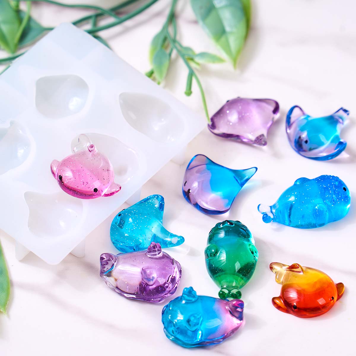 3D Şifalı Kawaii Manta Ray Bal - Candle Molds incelemesi ve fiyatı