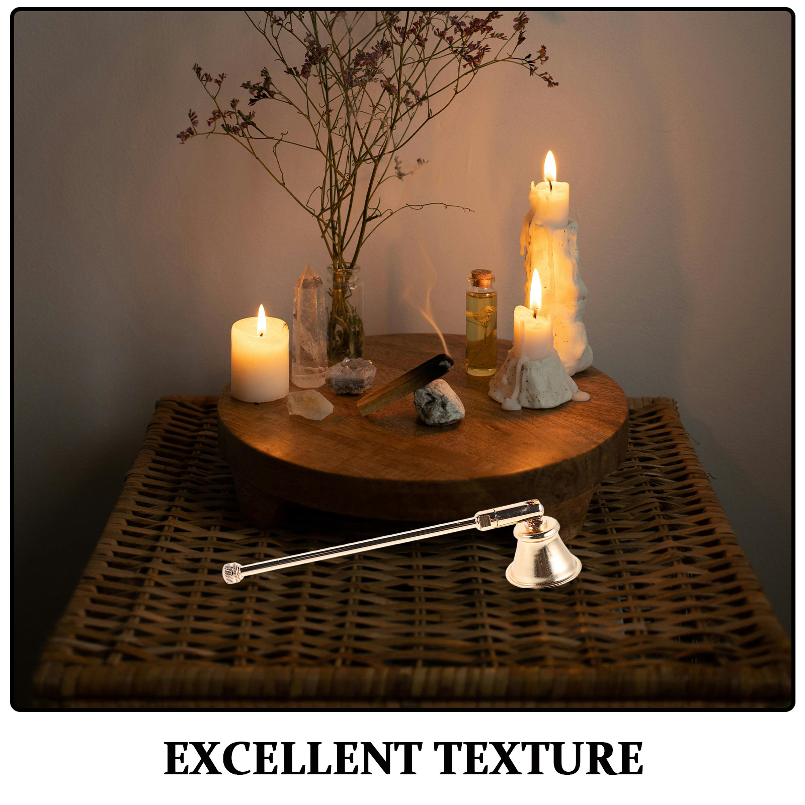 2 Adet Uzun Saplı Metal Mumluk - Candle Wick incelemesi ve fiyatı